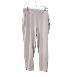 Athleta Brooklyn Heights Jogger Pants Womens 10 Bone  Lightweight Stretch NWT